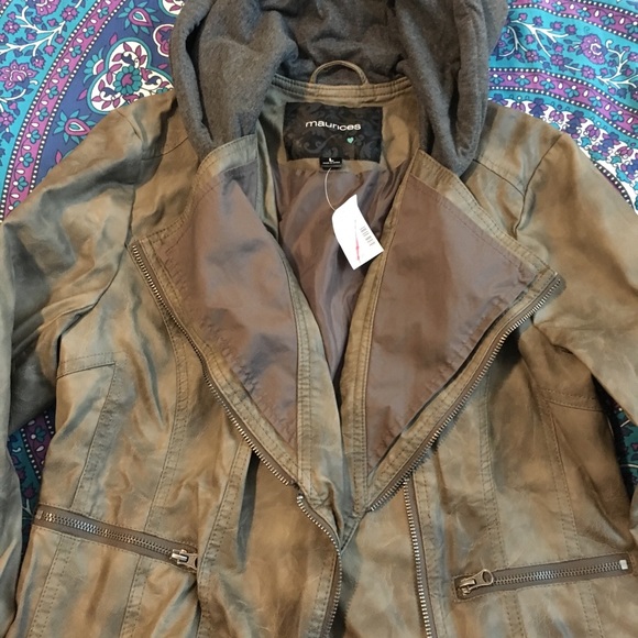 Cute Maurices Leather Jacket - Picture 3 of 4